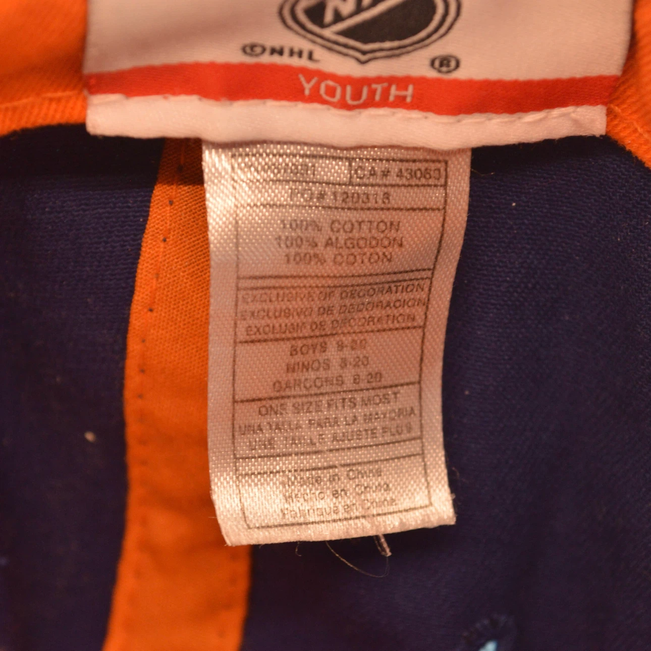 NHL Edmonton Oilers Youth Baseball Cap - photo 5