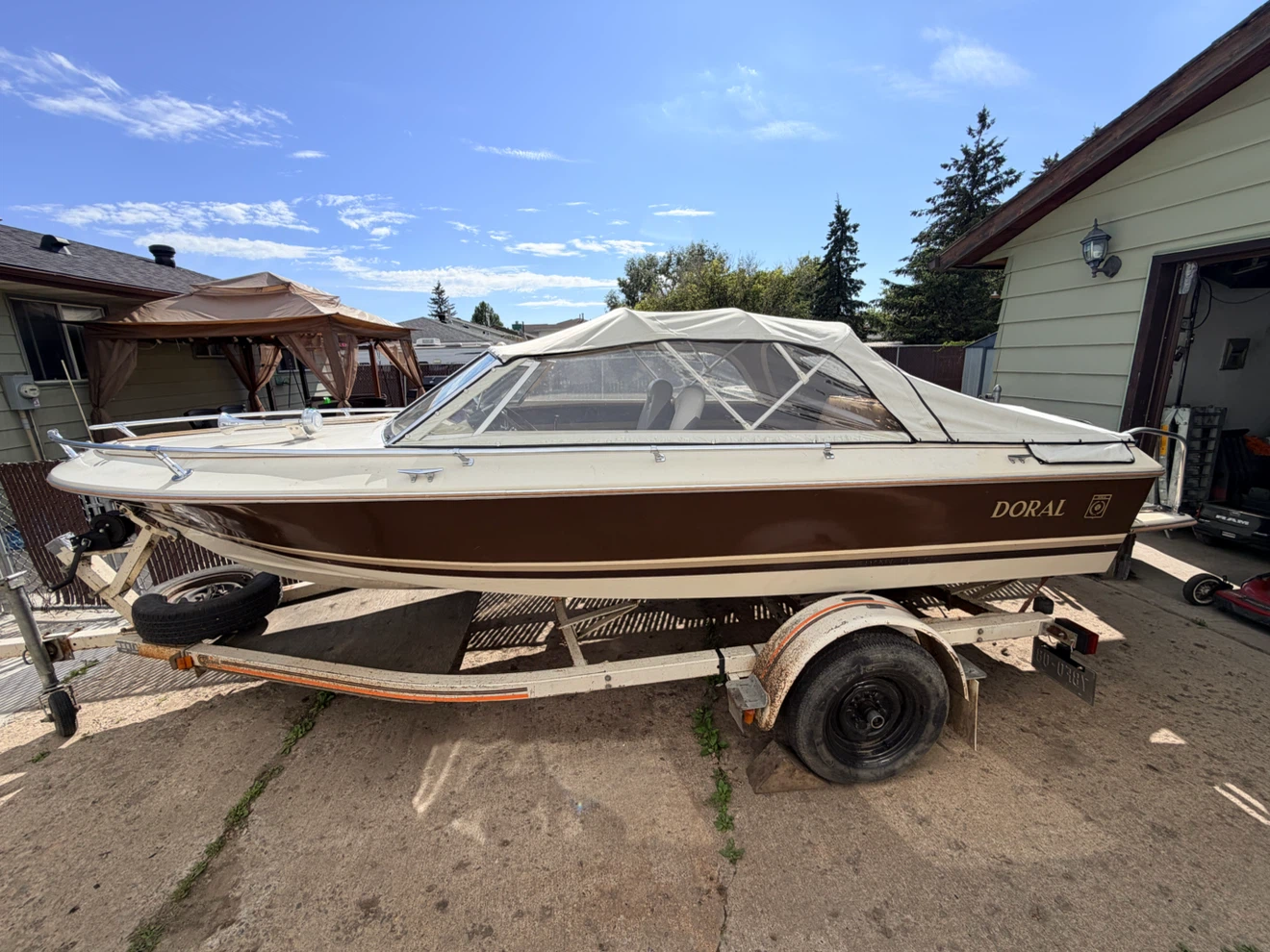 Doral boat ready for the water - photo 3
