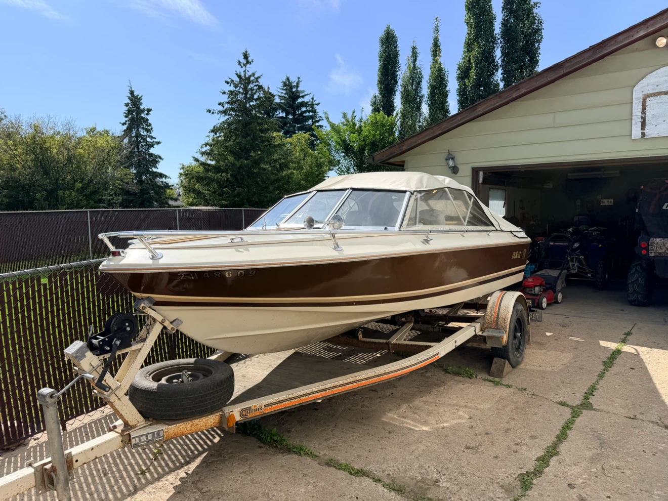 Doral boat ready for the water - photo 4