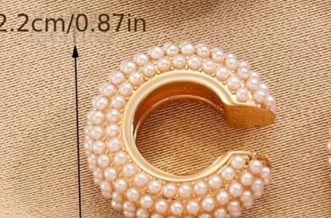 Pearl Ear Cuff – No Piercing Needed - photo 3