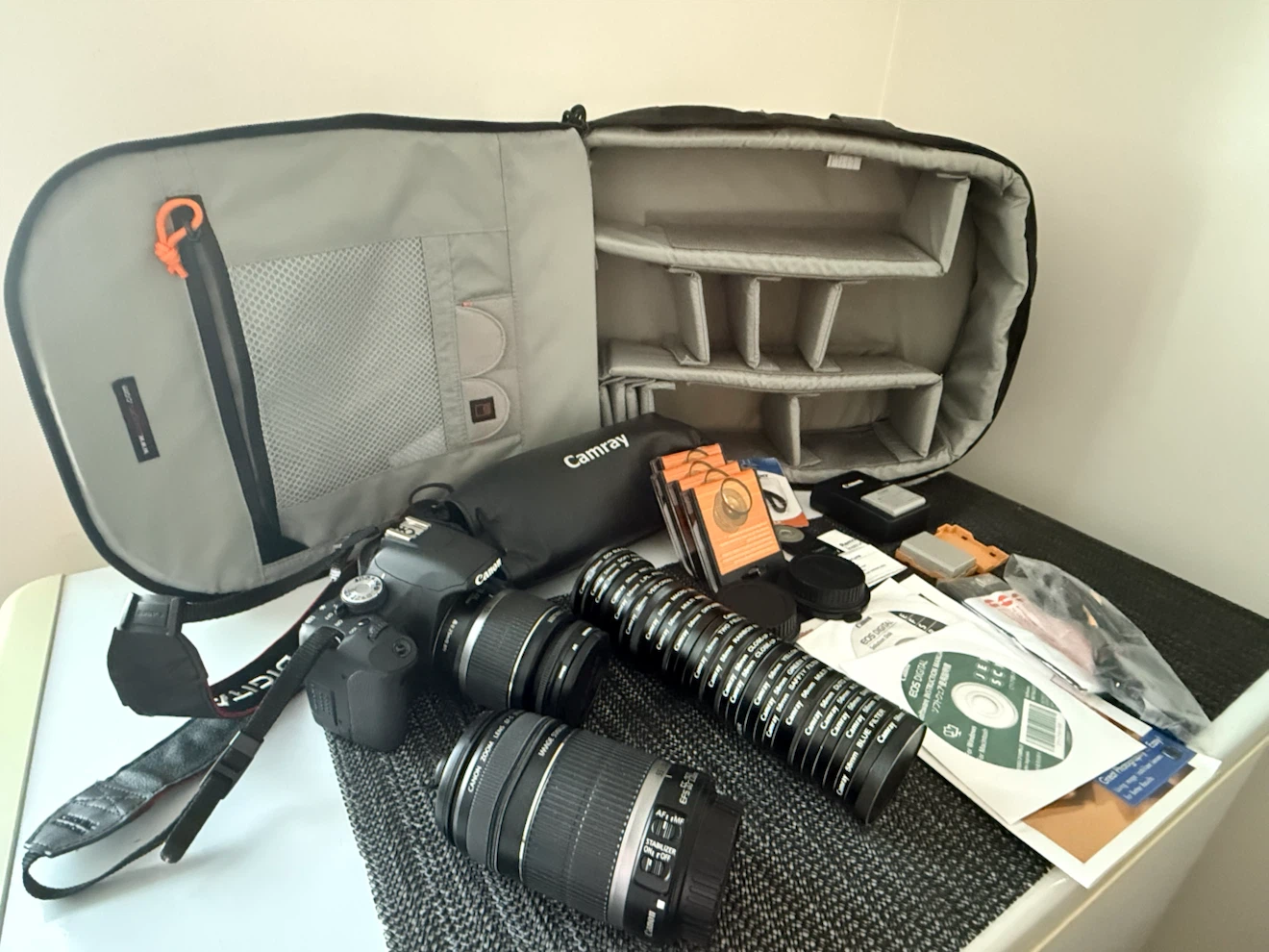Canon EFS 55-250mm Lens and Camera Bundle