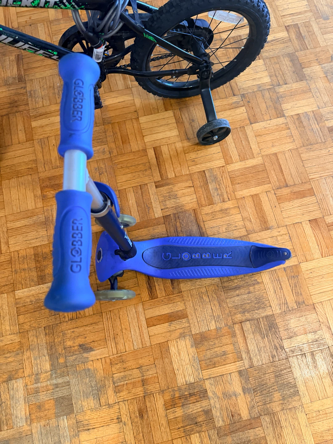 Globber Blue 3-Wheel Scooter - photo 2