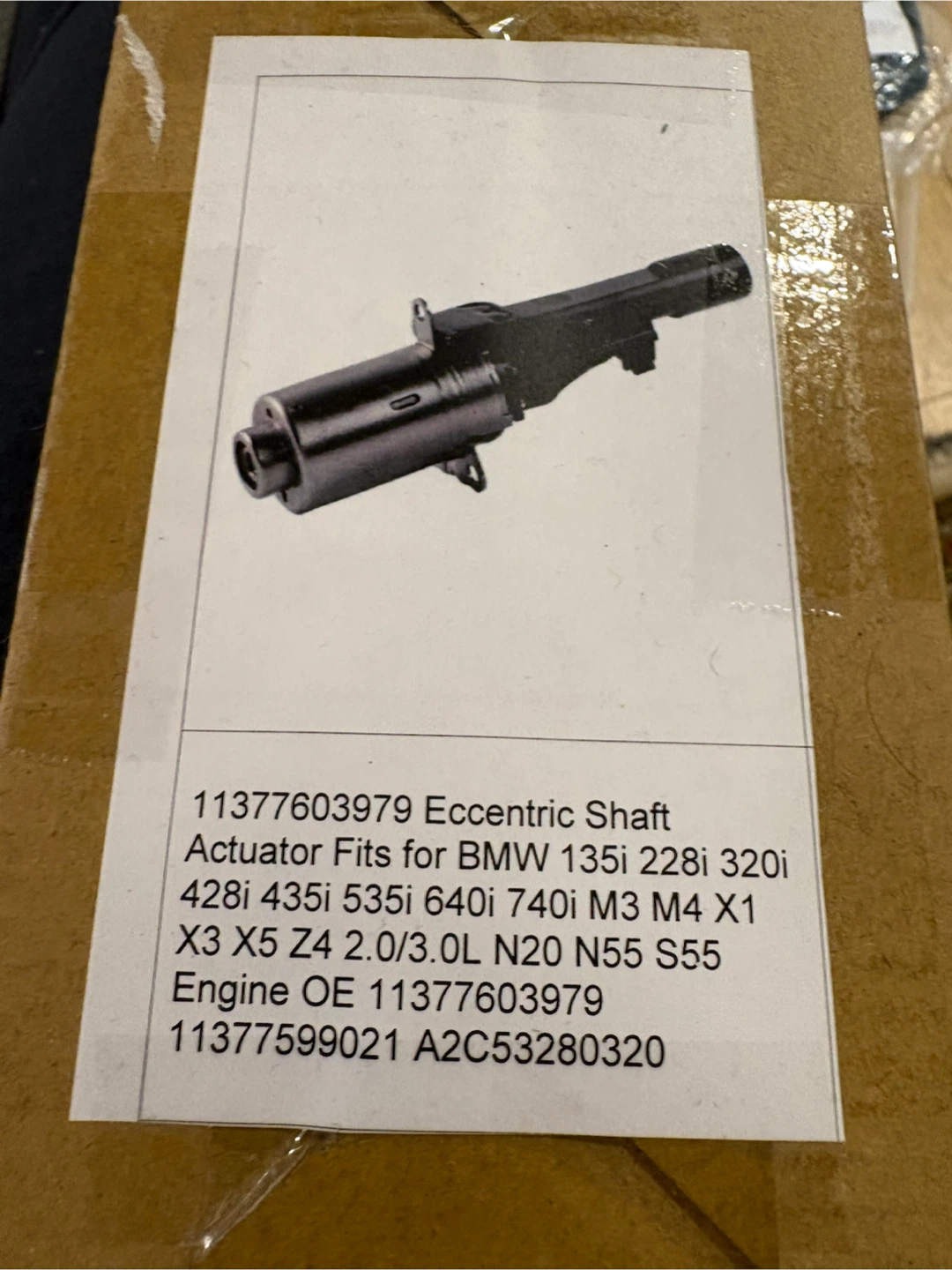 BMW Shaft Actuator Fits 135i 228i 320i 428i 535i 640i 740i