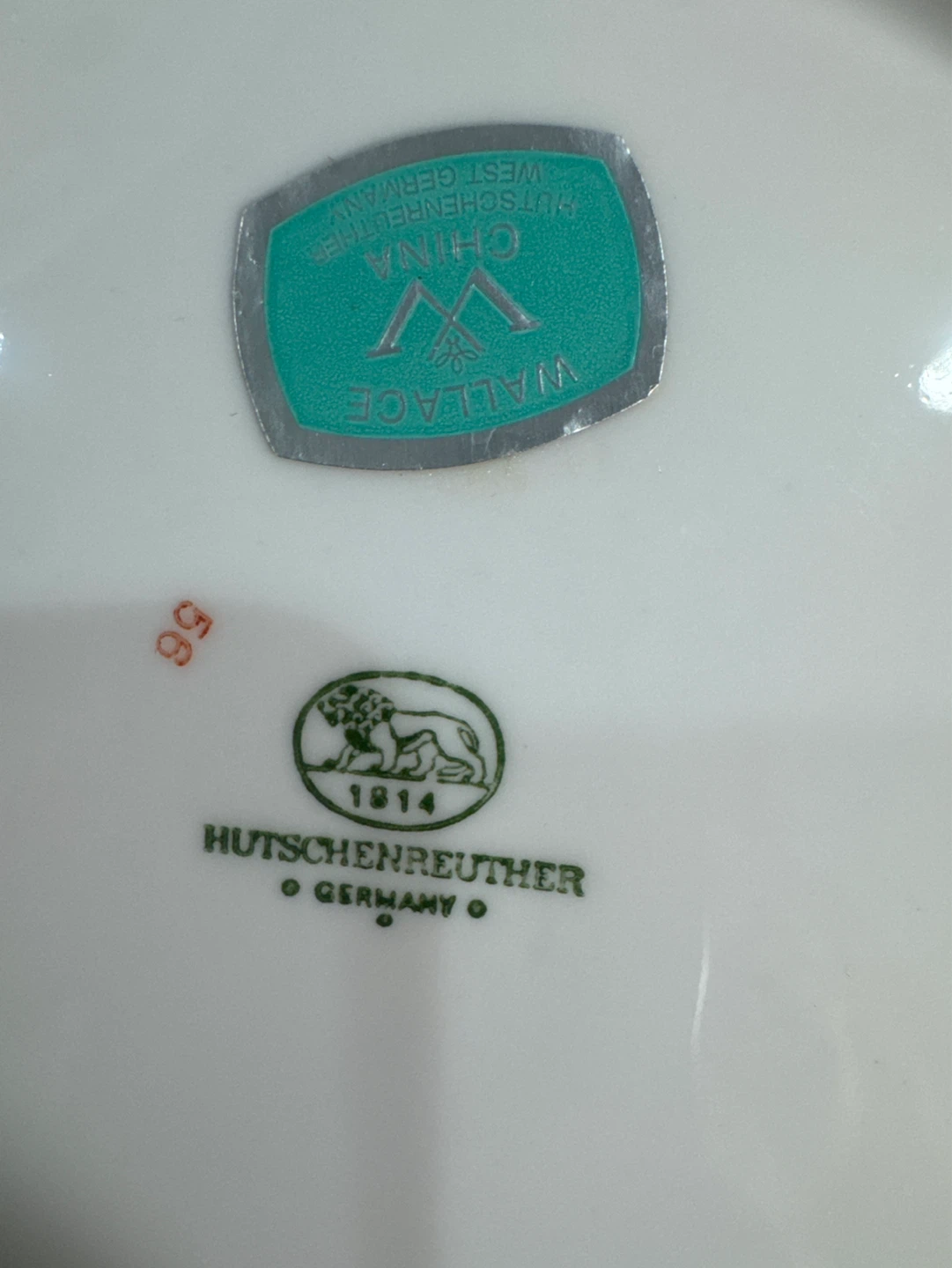 Hutschenreuther Germany Porcelain Plates Set - photo 3