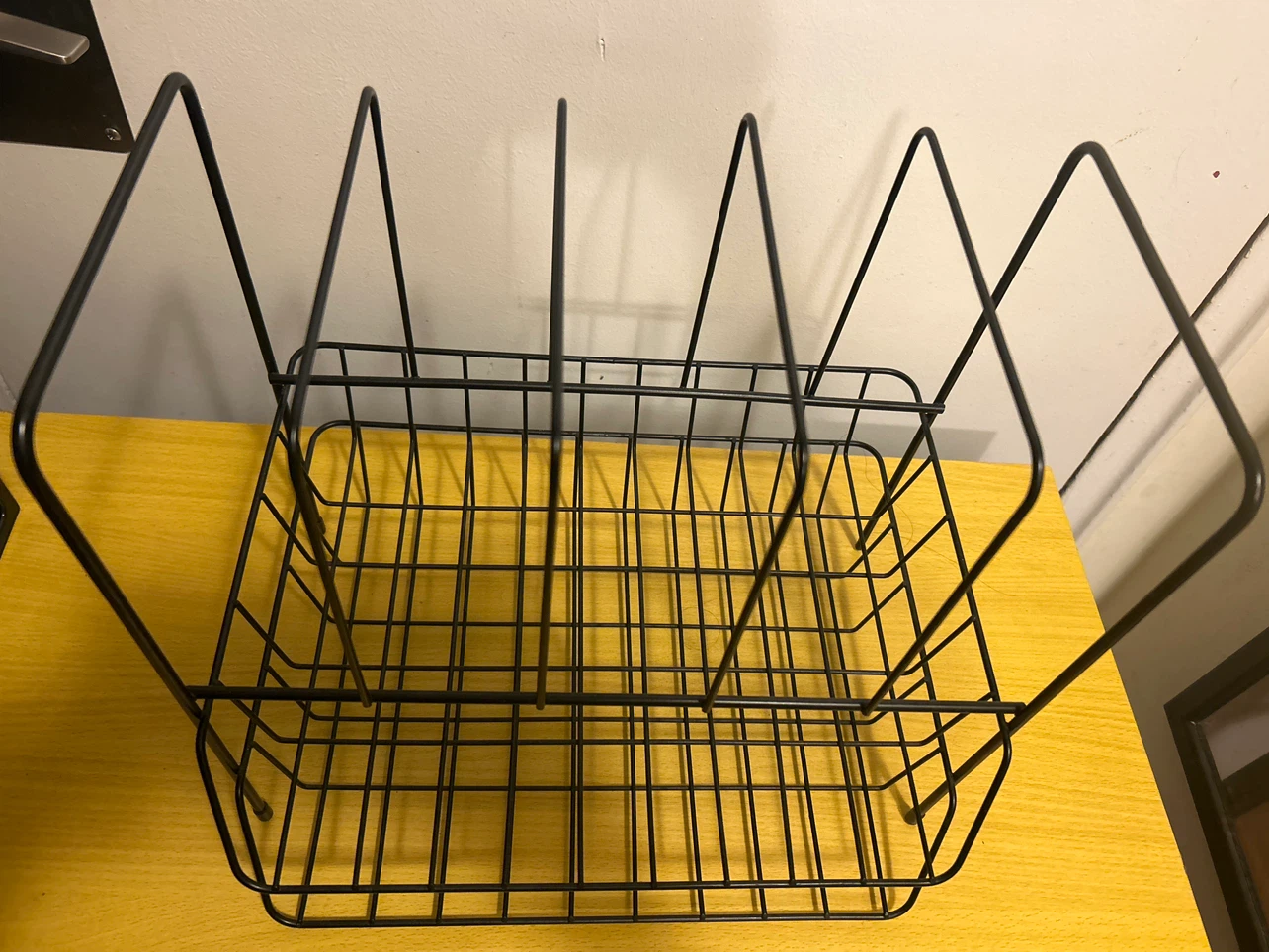 Black Metal Magazine Rack - photo 2