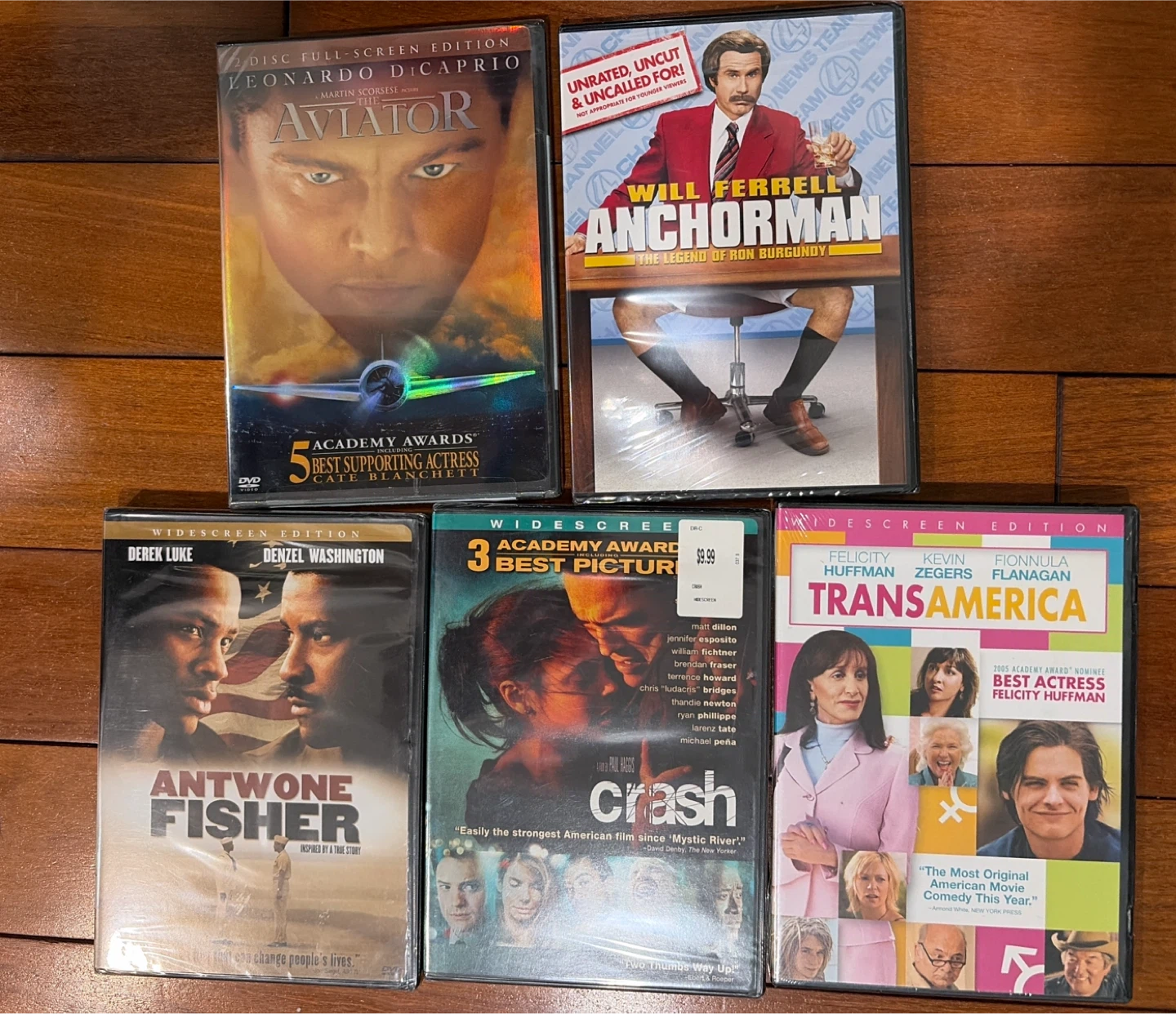 Lot of 5 DVDs: