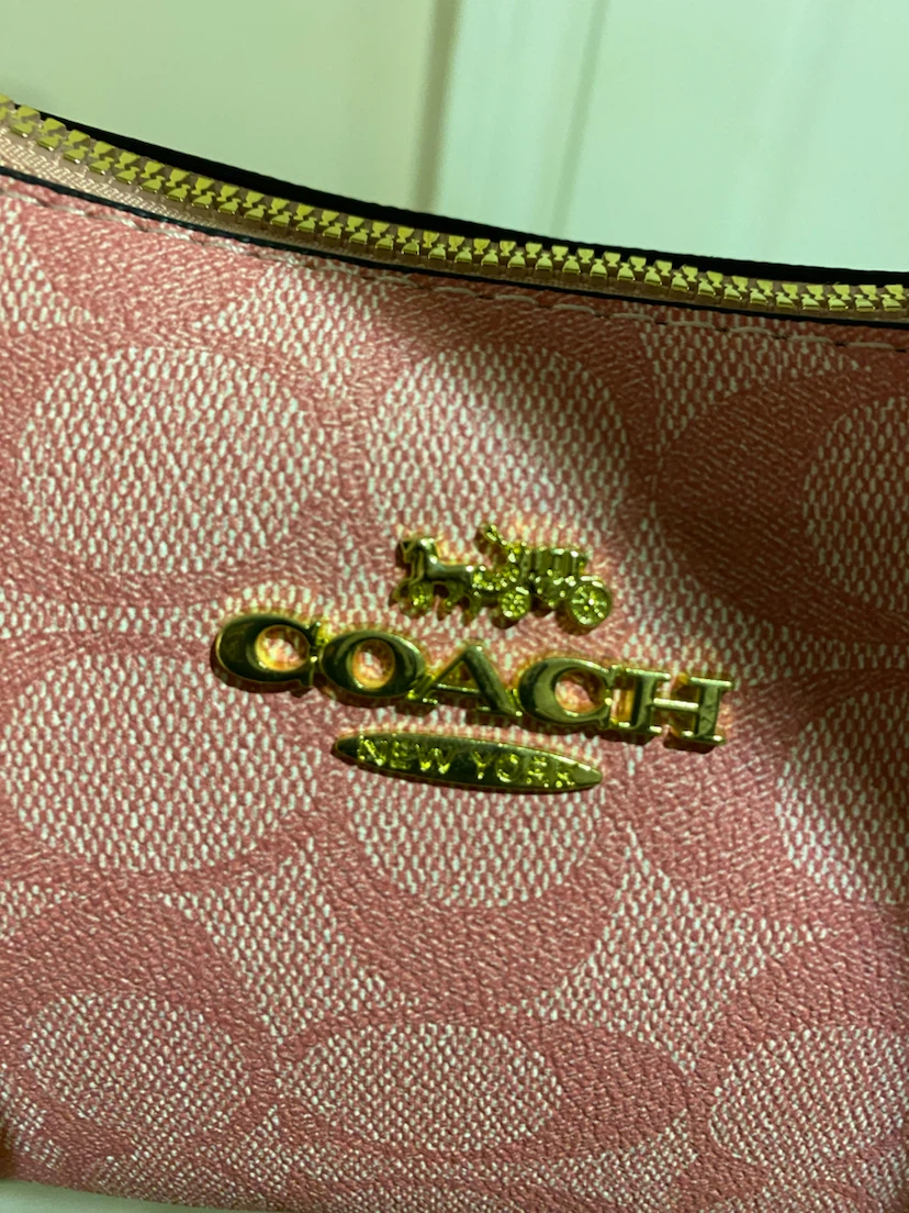 Coach Pink Signature Mini Shoulder Bag - photo 5