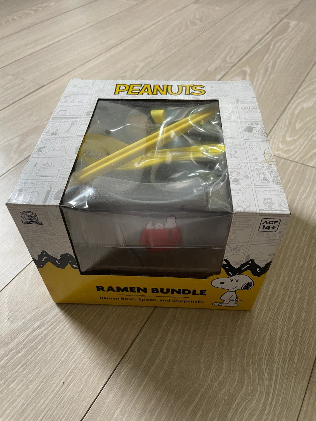 Peanuts Ramen Bundle - Bowl, Spoon, Chopsticks