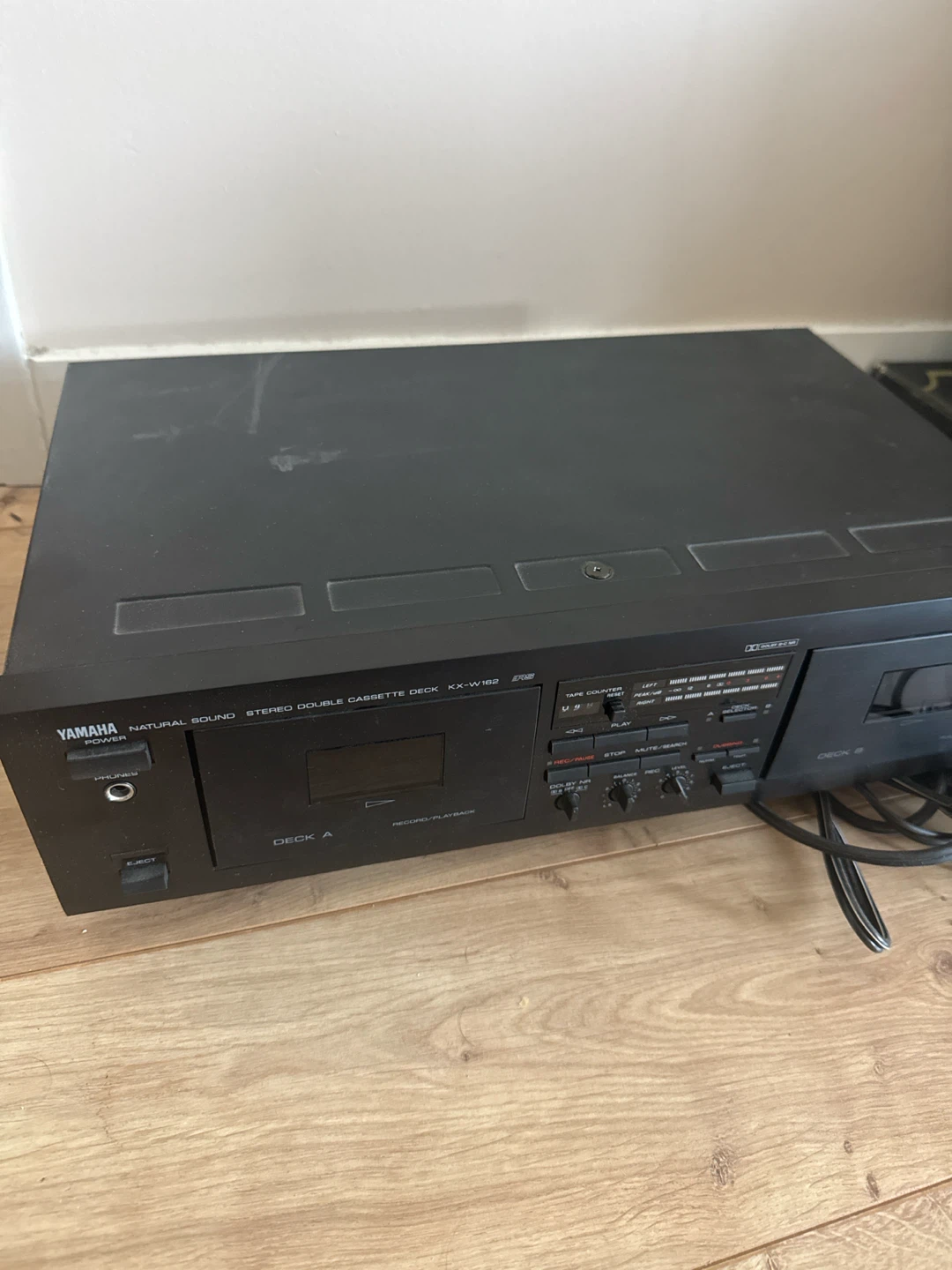 Yamaha Natural Sound Stereo Double Cassette Deck KX-W162