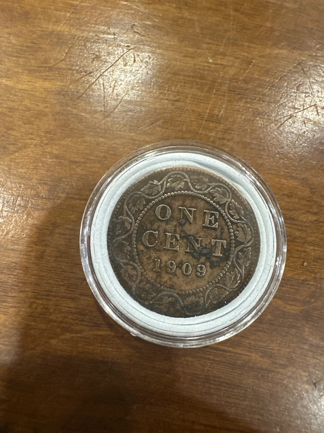 1909 Canadian One Cent Coin