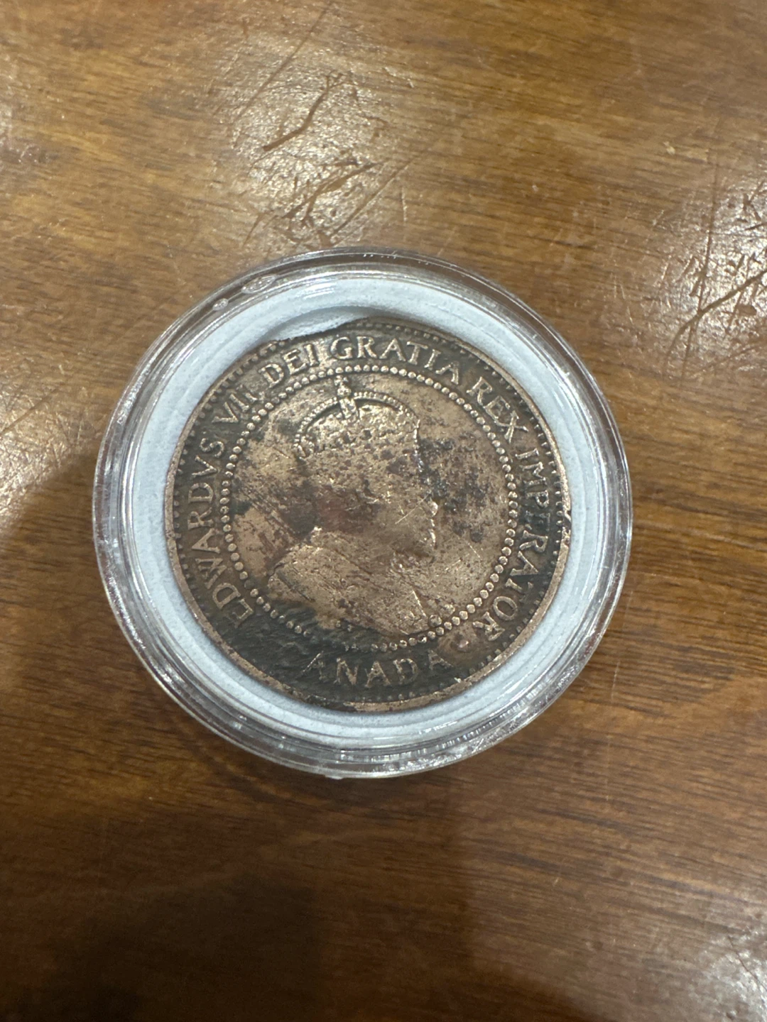 1909 Canadian One Cent Coin - photo 2