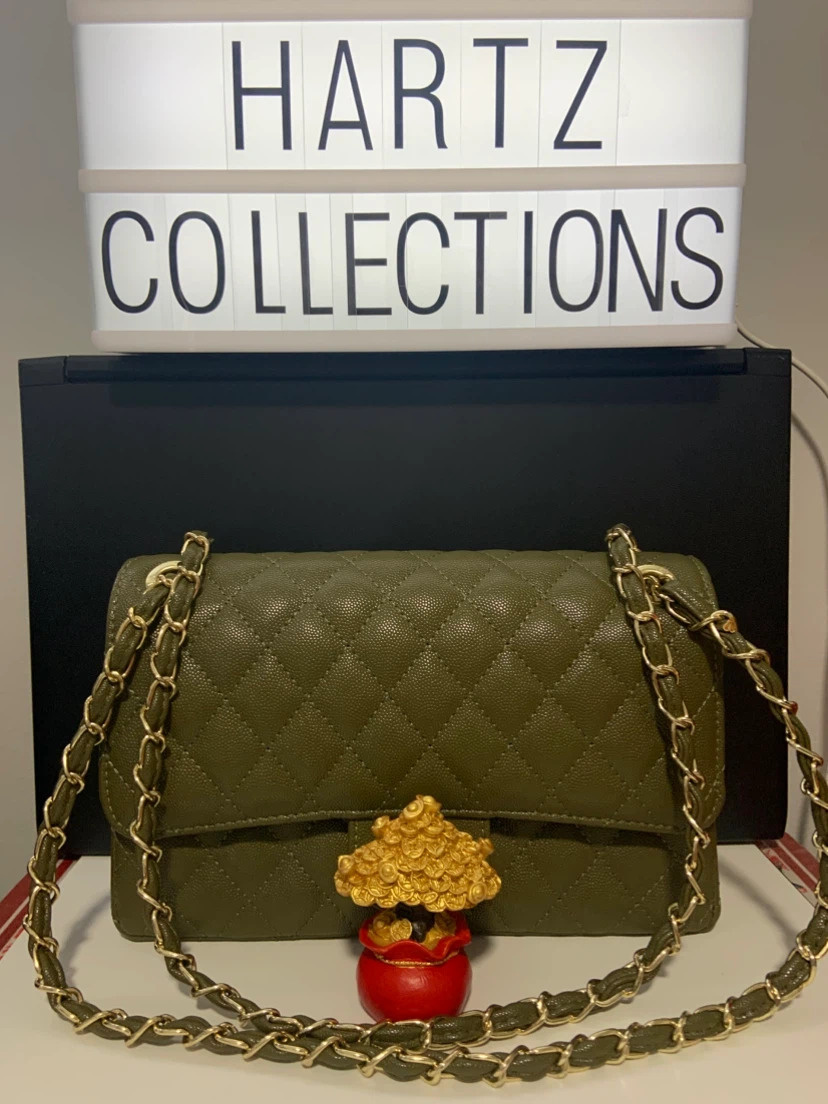 Quilted Flap Shoulder Bag