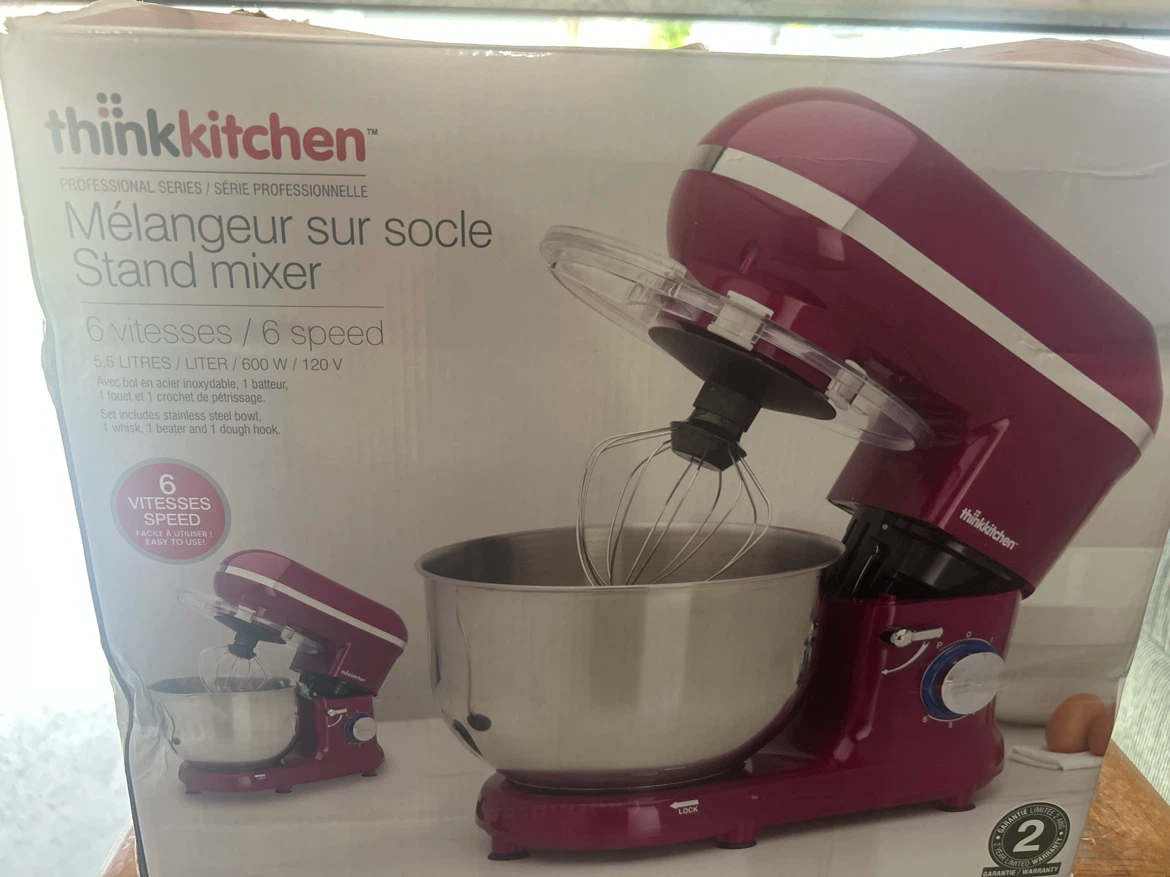ThinkKitchen Stand Mixer - 5.5L, 600W