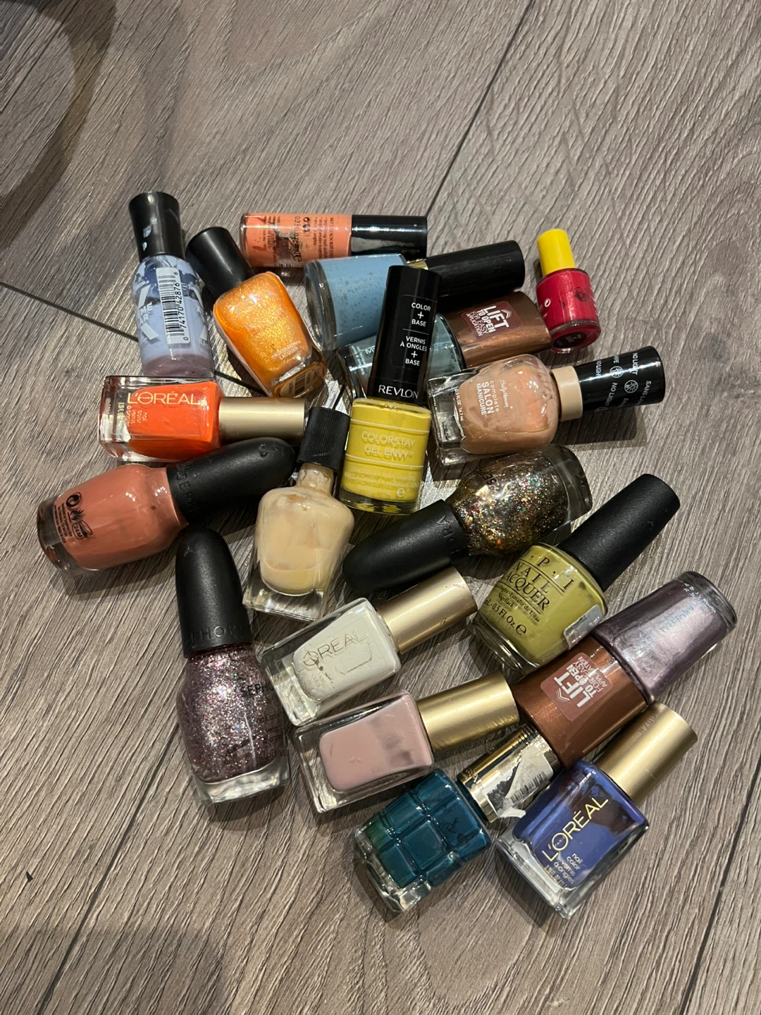 Assorted Nail Polishes - L'Oréal, Revlon, OPI & More