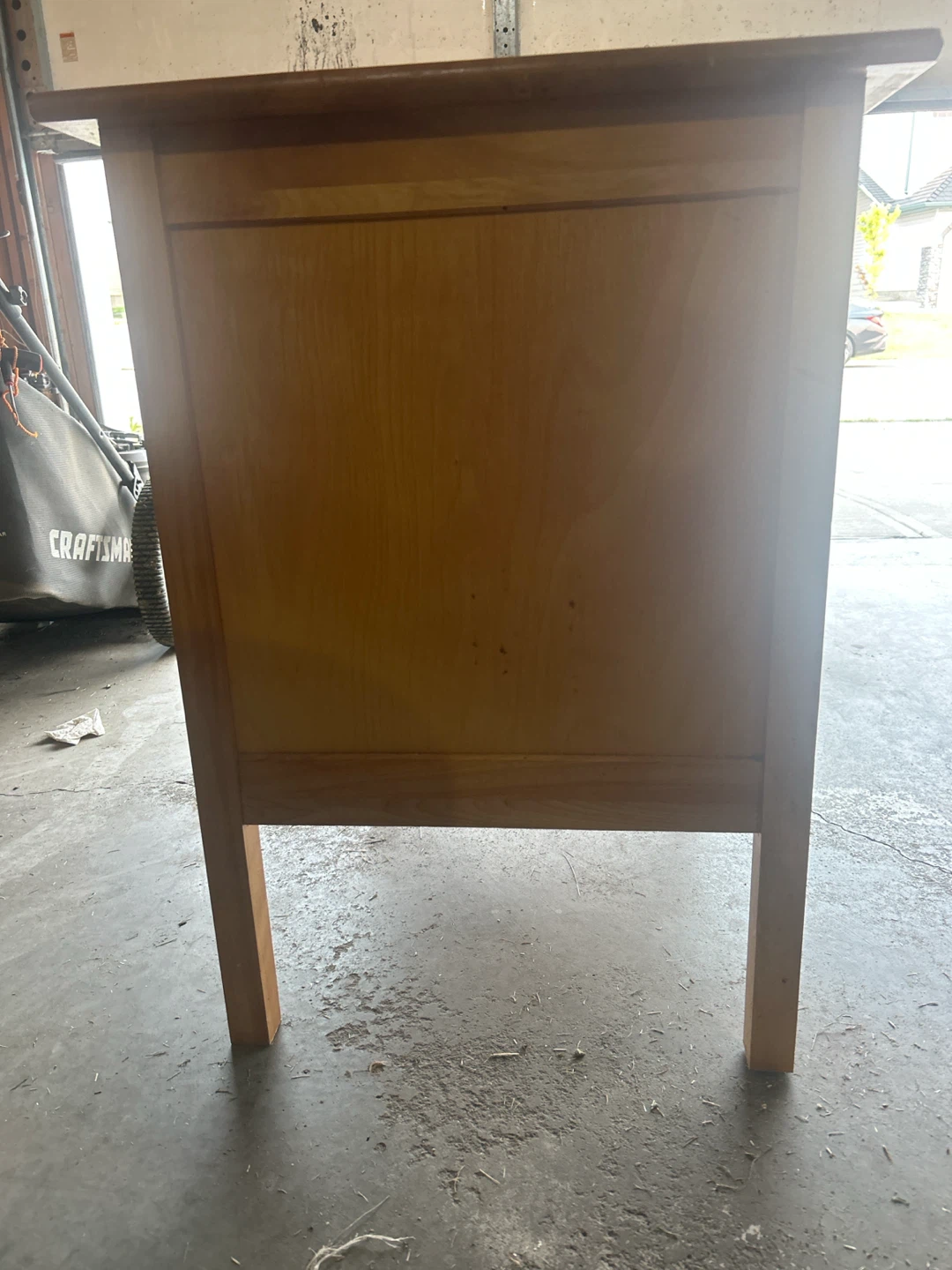 Wooden Desk with Drawers - photo 3