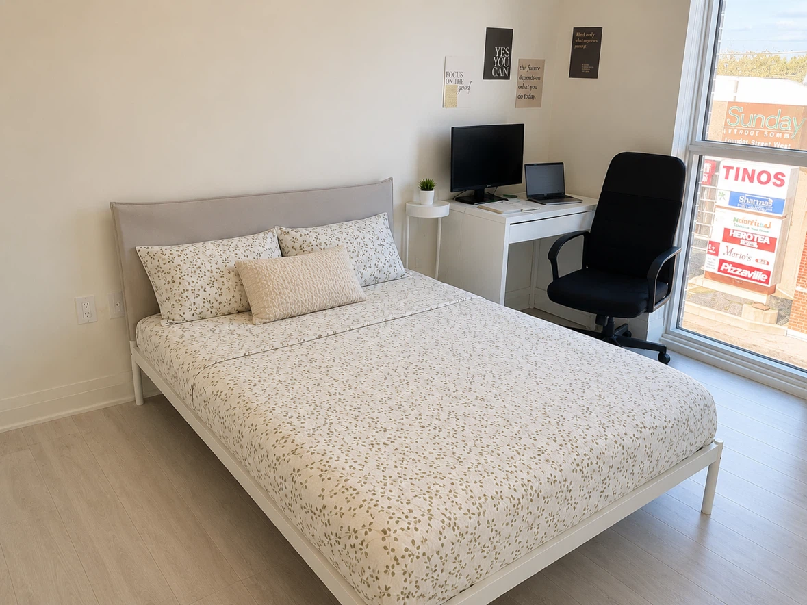 IKEA KLEPPSTAD Double Bed Frame