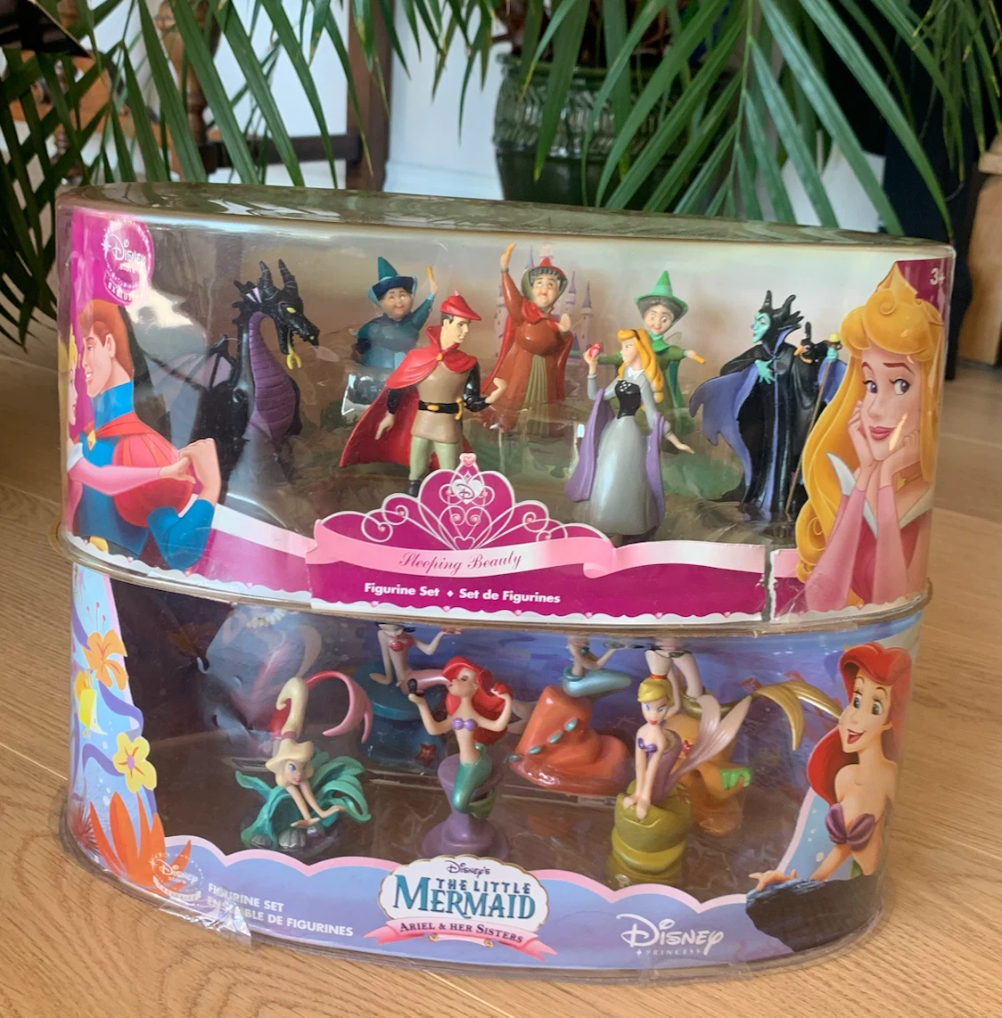 Disney The Little Mermaid & Sleeping Beauty Figurine Set