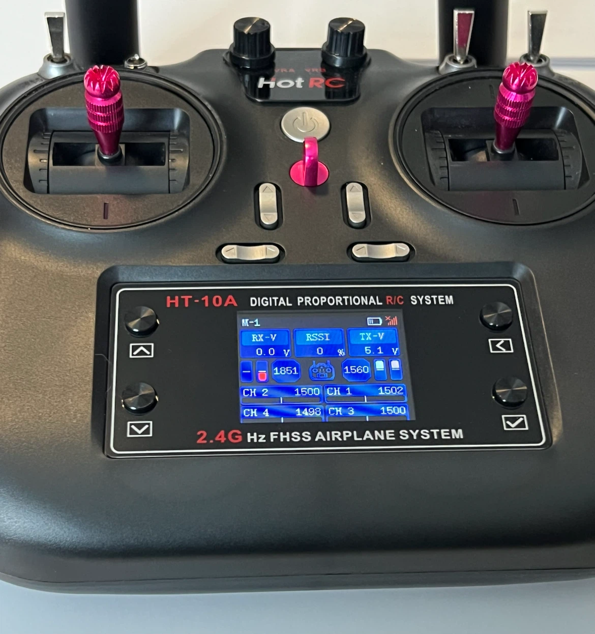 Hot RC HT-10A 2.4GHz Digital Radio Transmitter - photo 2
