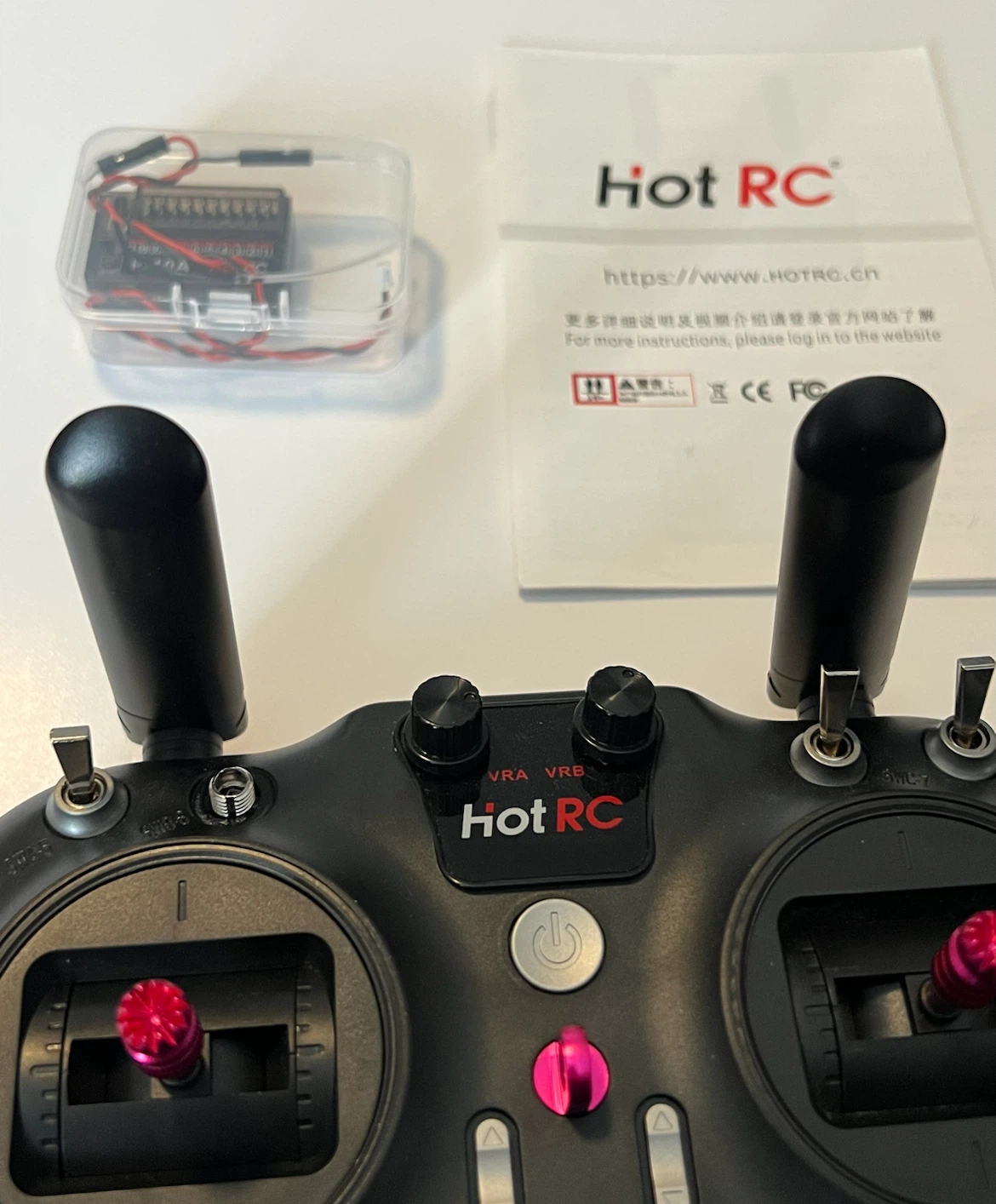 Hot RC HT-10A 2.4GHz Digital Radio Transmitter - photo 4