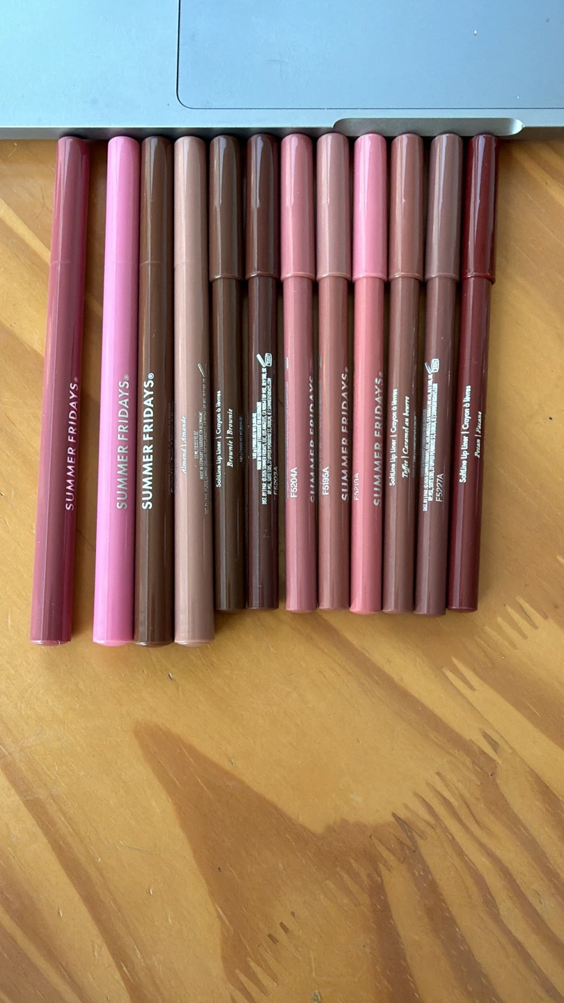 Summer Fridays Softline Lip Liner Collection