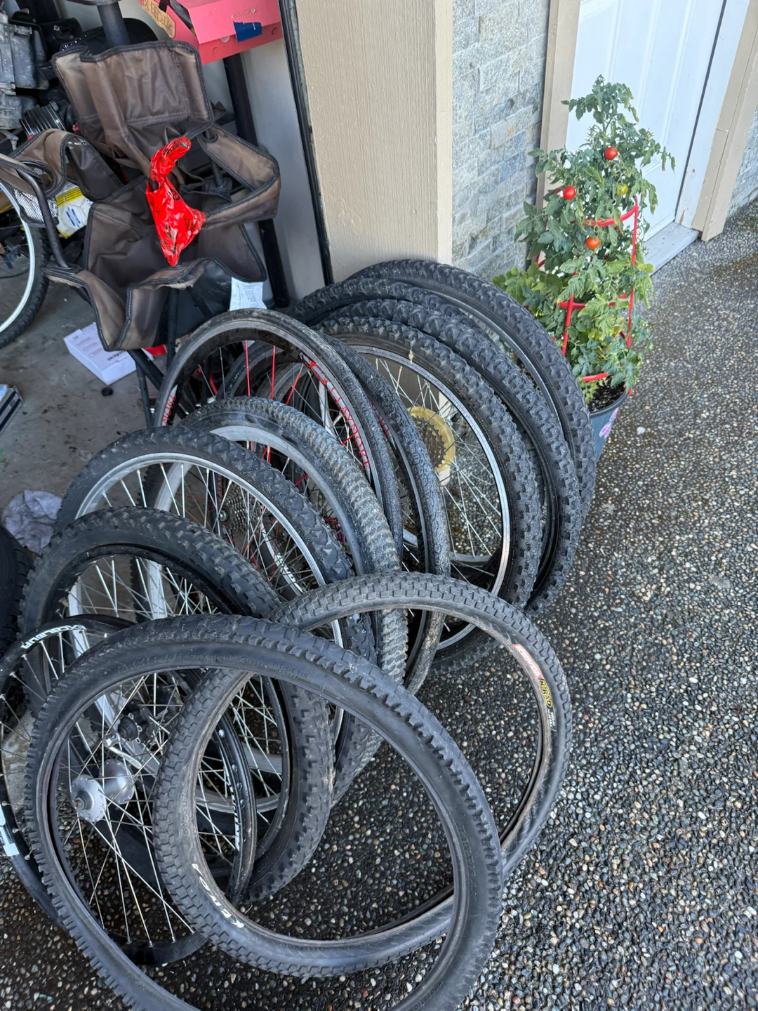Bunch of Bike Wheels - photo 2