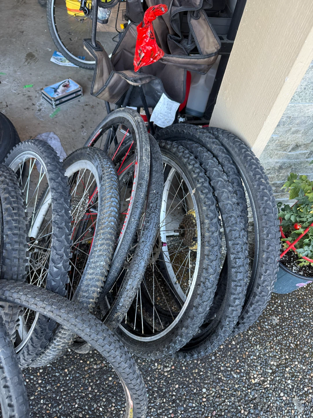 Bunch of Bike Wheels - photo 3
