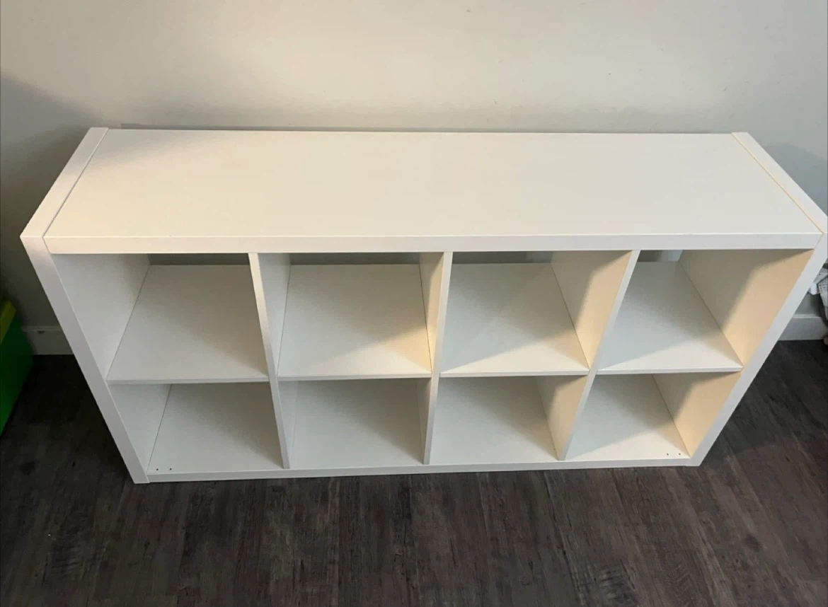 IKEA KALLAX white shelf
