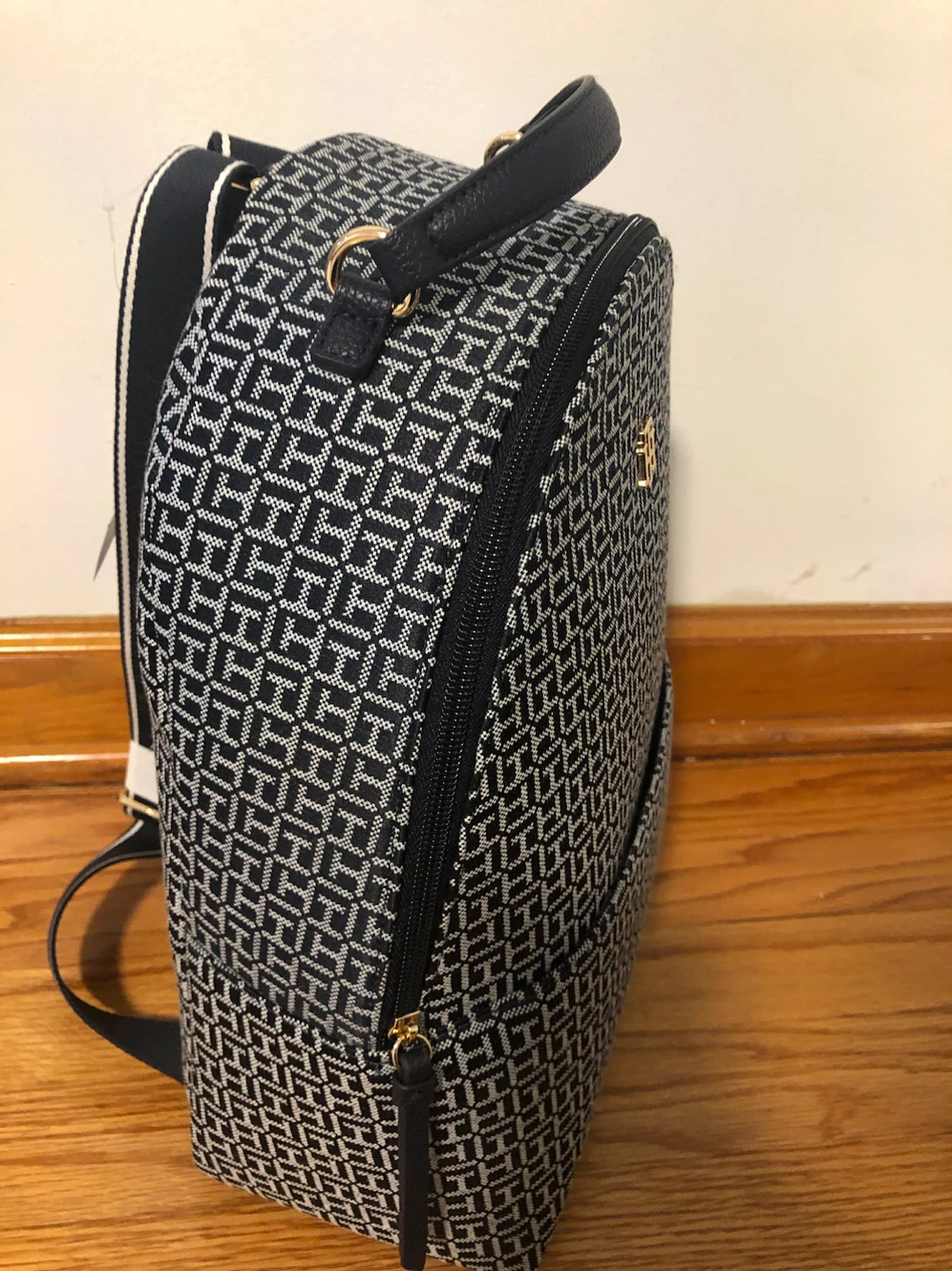 Tommy Hilfiger Backpack - Navy/White Monogram - photo 3