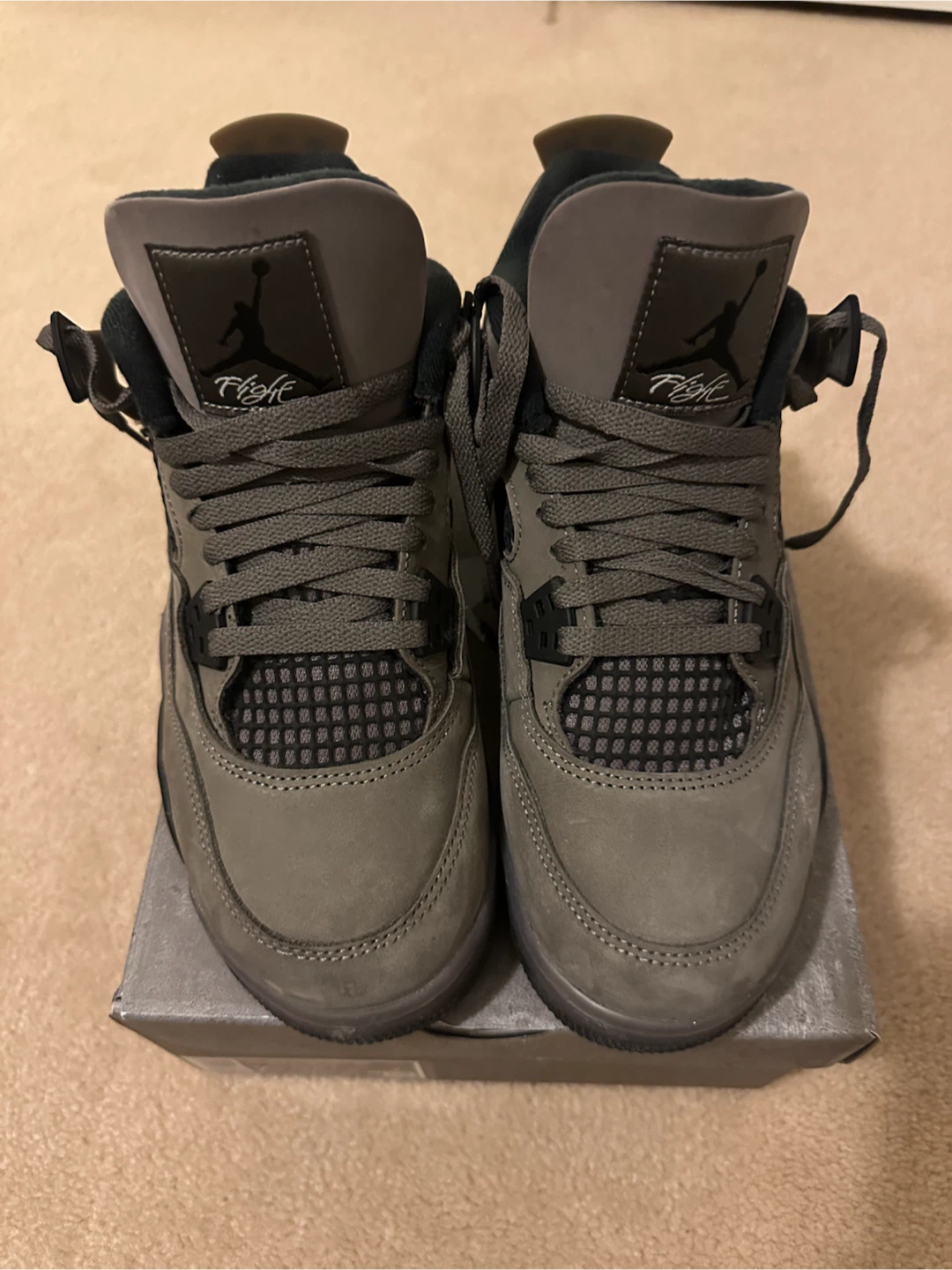 Air Jordan 4 Retro OG GS "Cave Stone" Size 7Y - photo 2