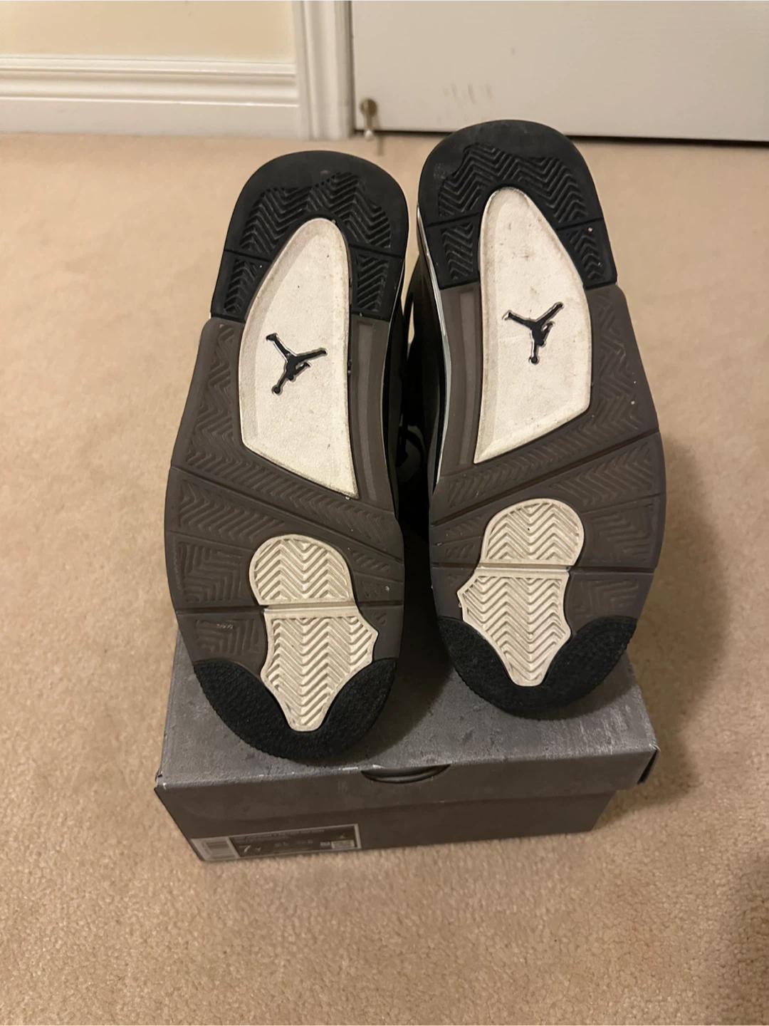 Air Jordan 4 Retro OG GS "Cave Stone" Size 7Y - photo 4