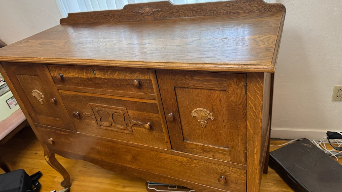 Antique Oak Sideboard/Dresser - photo 3