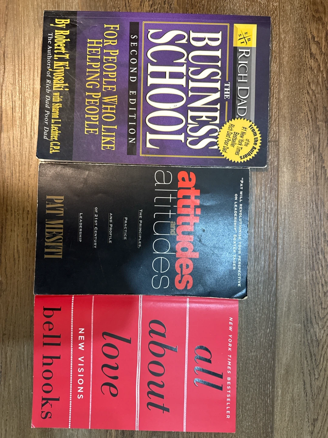Lot of 3 Business and Self-Help Books