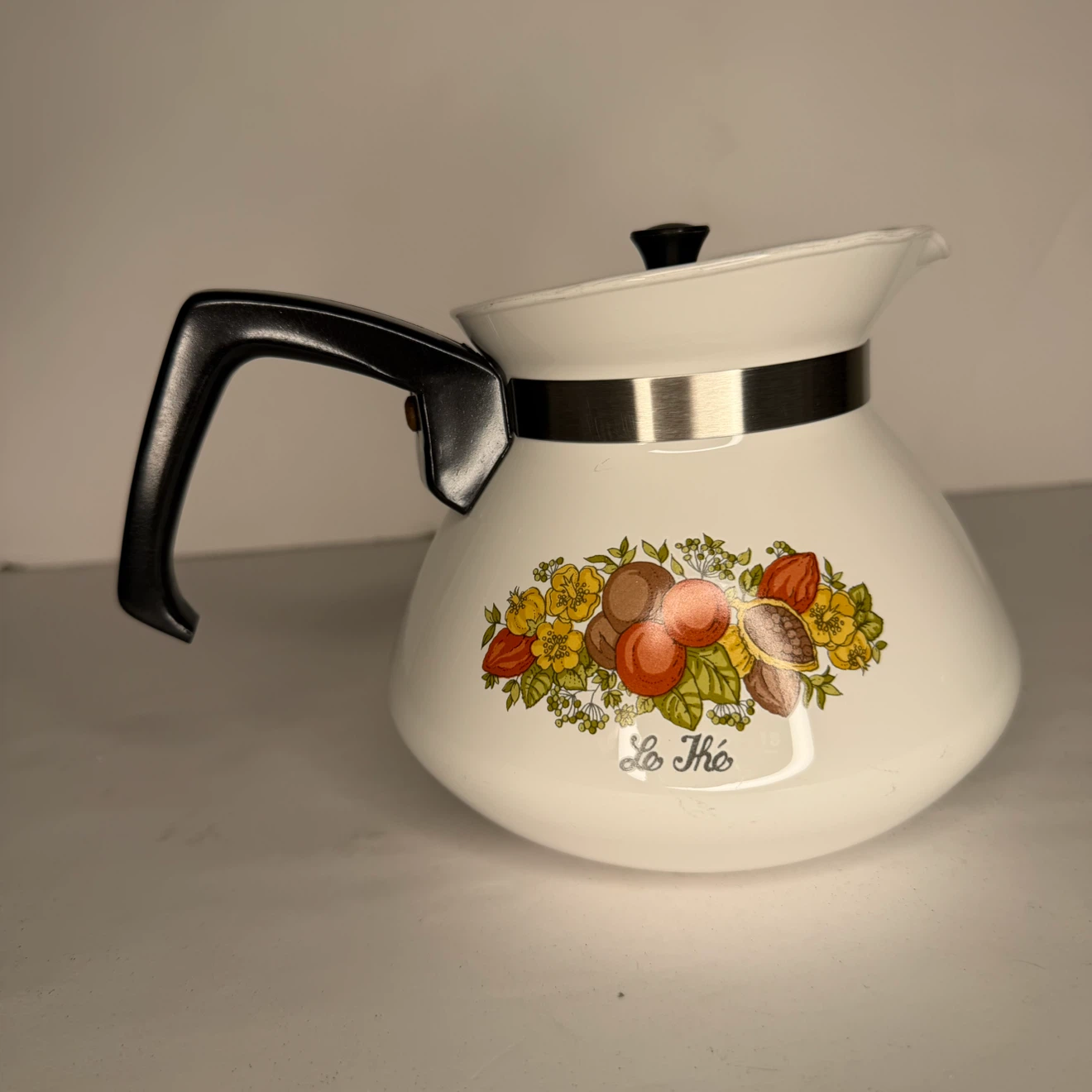 Corningware Wildflower 6 Cup Coffee Teapot Kettle - photo 3