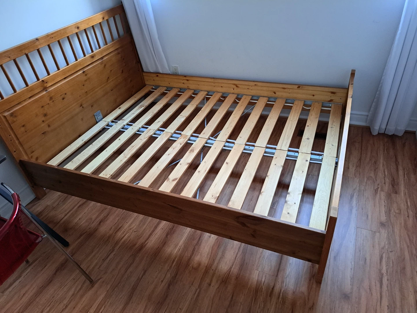 IKEA HEMNES Full size bed frame wooden