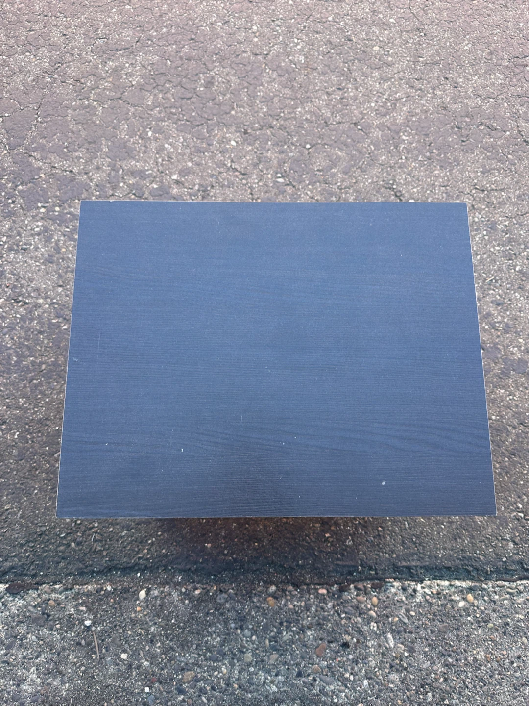 Wood Side Table with Shelf - photo 2