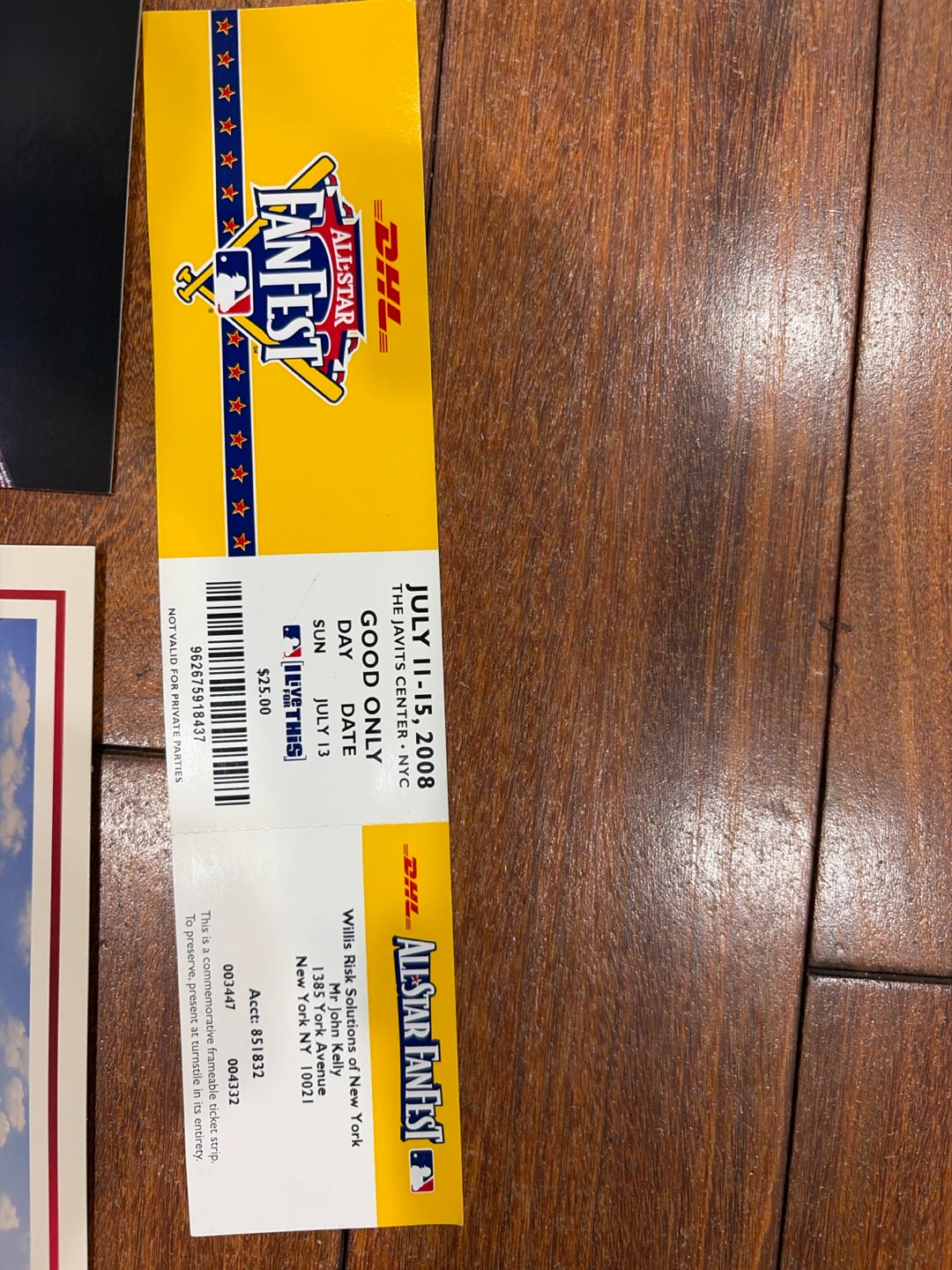 Yankee Stadium Baseball's Cathedral DVD and All-Star Fest Ticket - photo 4