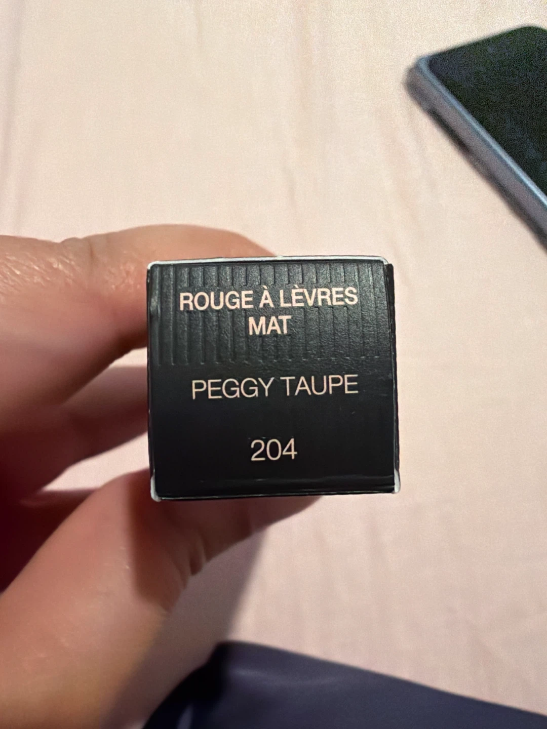 GUCCI Rouge à Lèvres Mat Lipstick - Peggy Taupe 204 - photo 3
