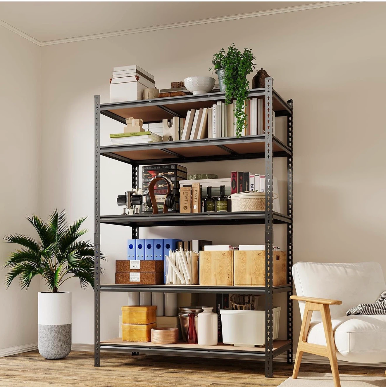 48" x 24" x 72" Metal Storage Shelving Unit