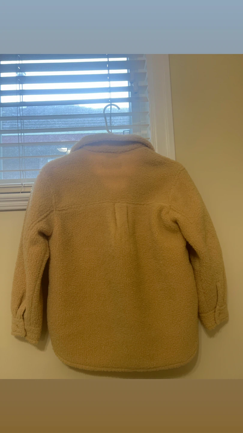 Zara Light caramel Sherpa Shacket - photo 2