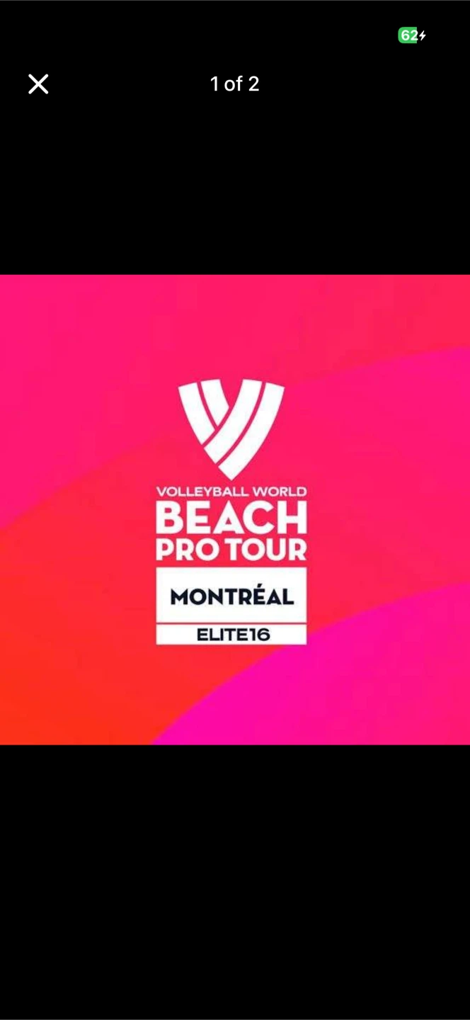 2x Billets Finale Beach Pro Tour Montréal – Dimanche 23 août