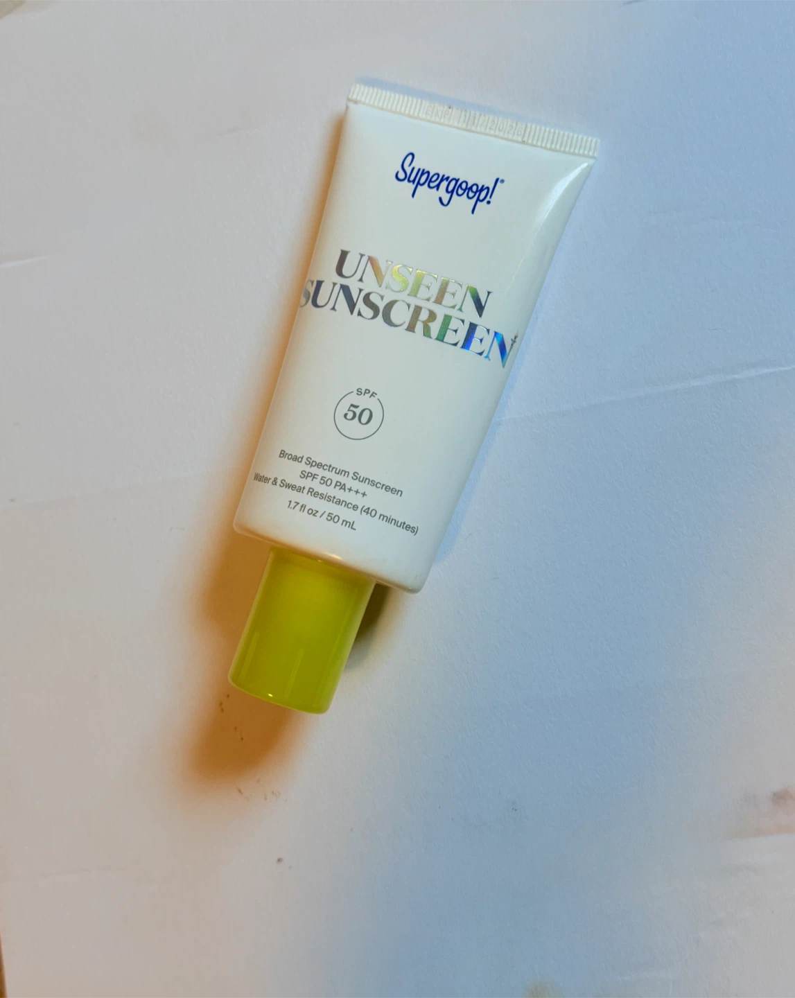 Supergoop! Unseen Sunscreen SPF 50 PA+++