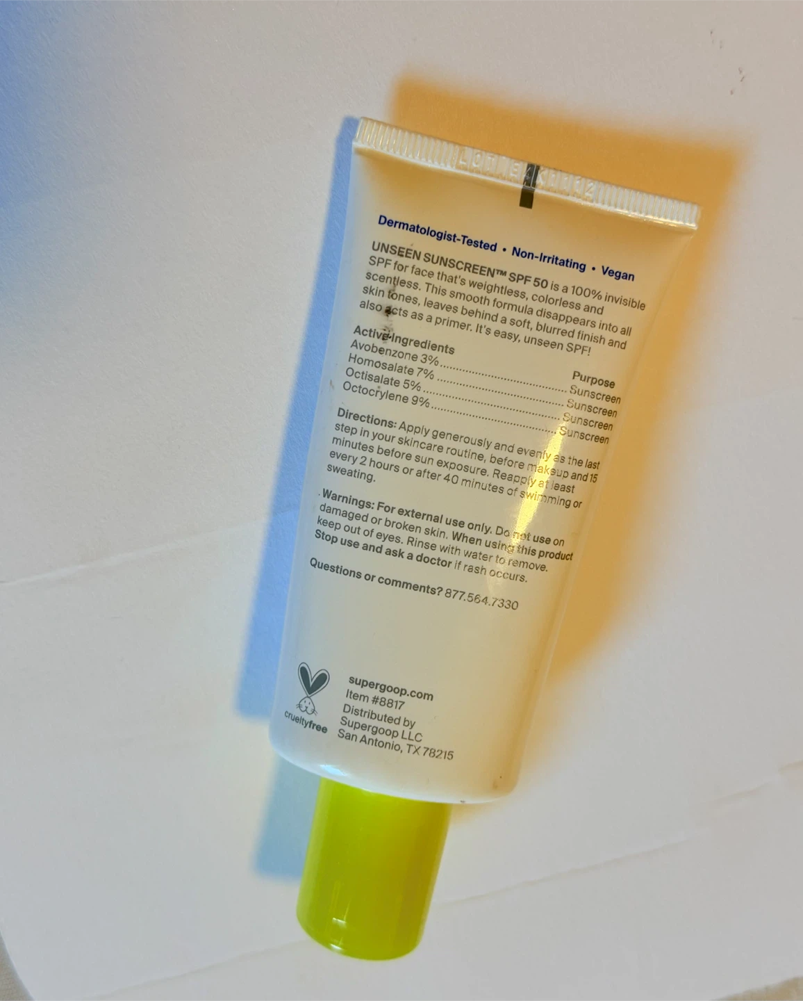 Supergoop! Unseen Sunscreen SPF 50 PA+++ - photo 2