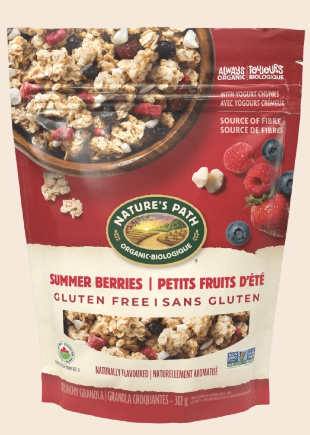 Earths Own brand Organic Granola: Summer Berries