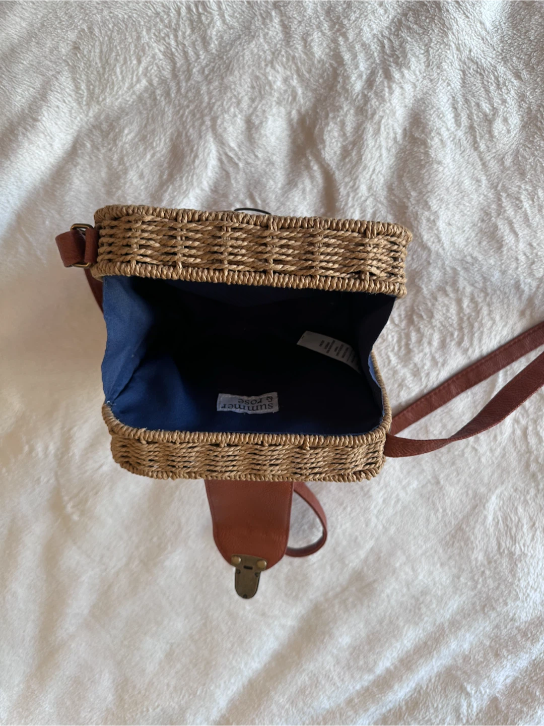 Summer & Rose Woven Crossbody Bag - photo 5