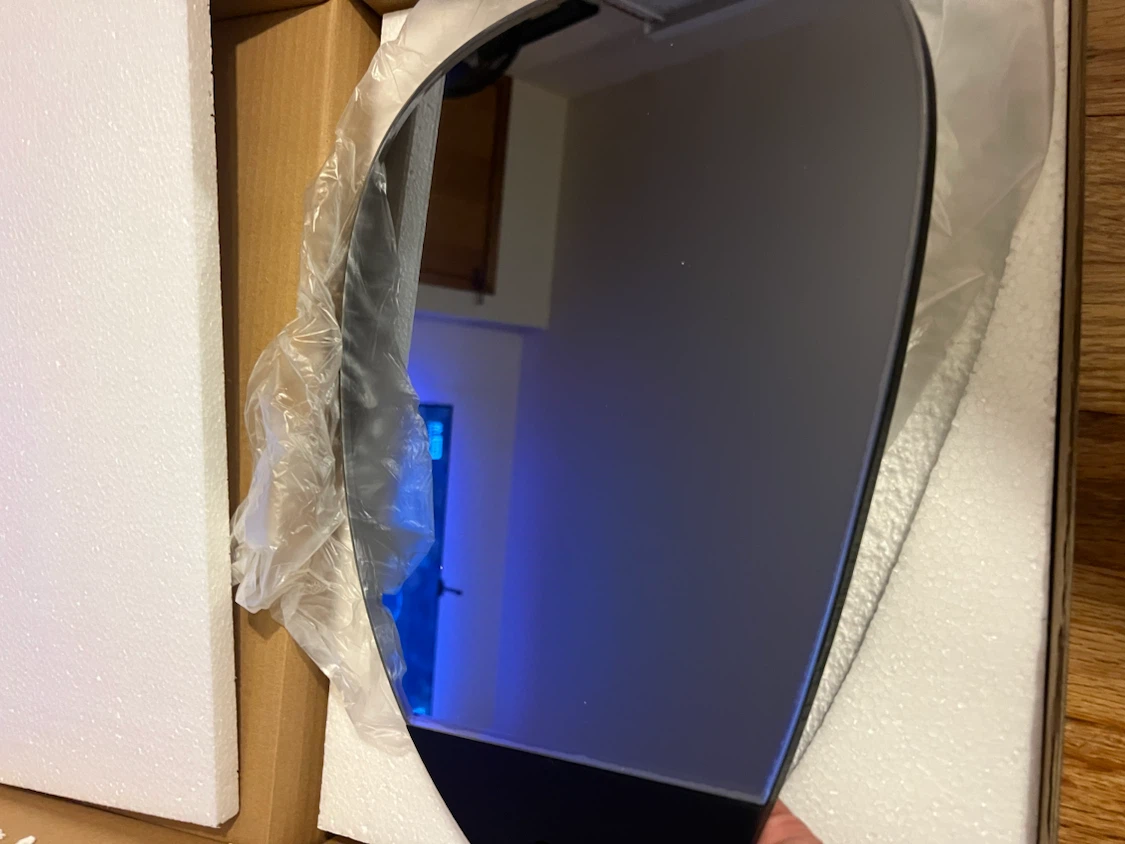 Cloudnola Stone Mirror Smoke 26.5 x 37 x 1.3 cm - photo 2