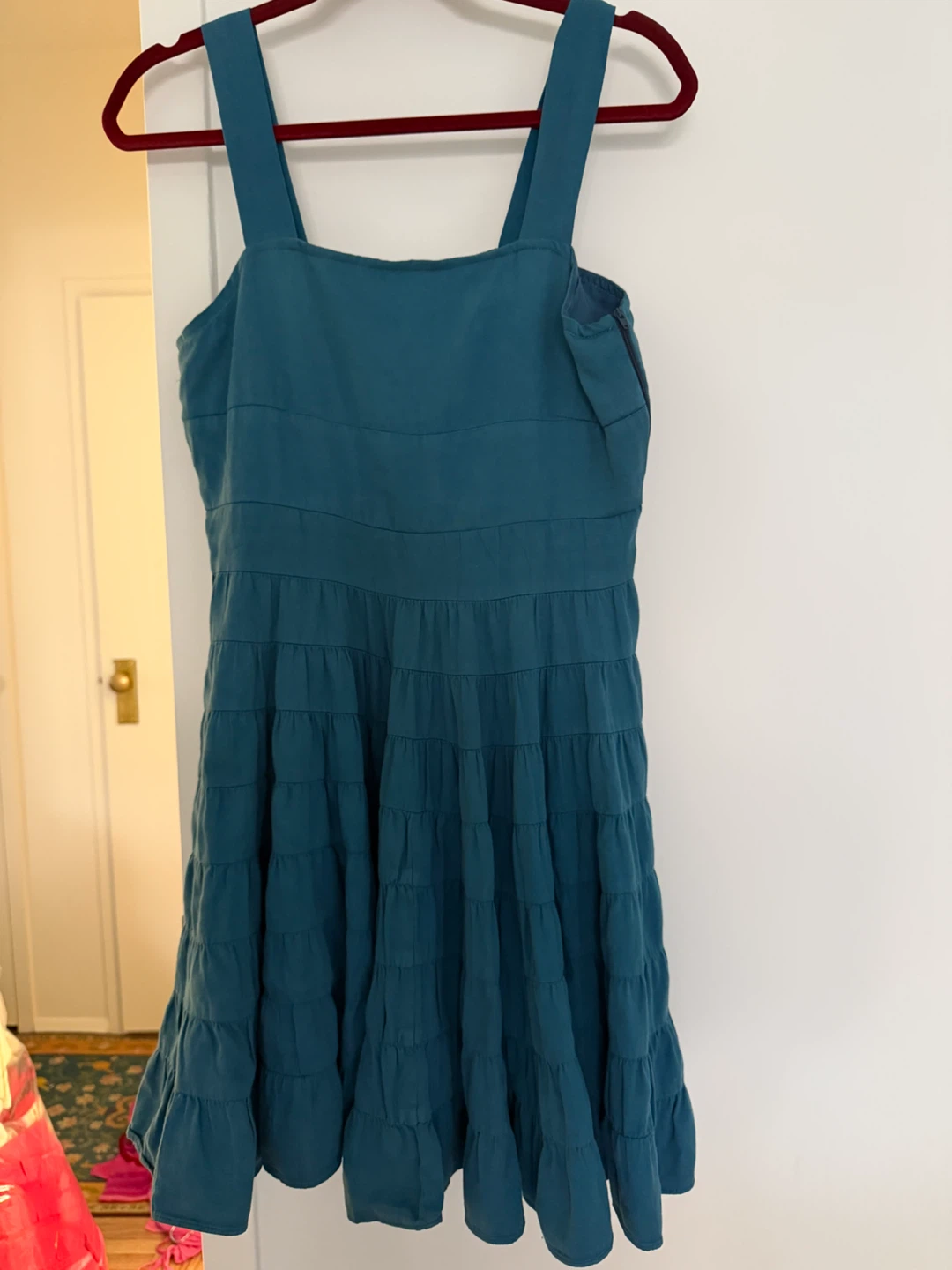Teal Tiered Dress - photo 2