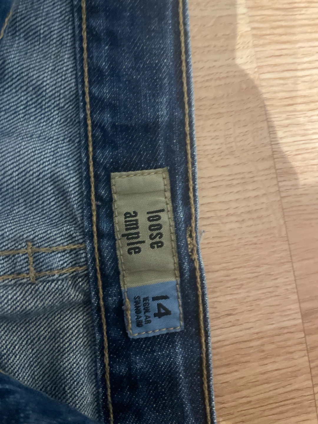 Blue Loose Fit Jeans - photo 3