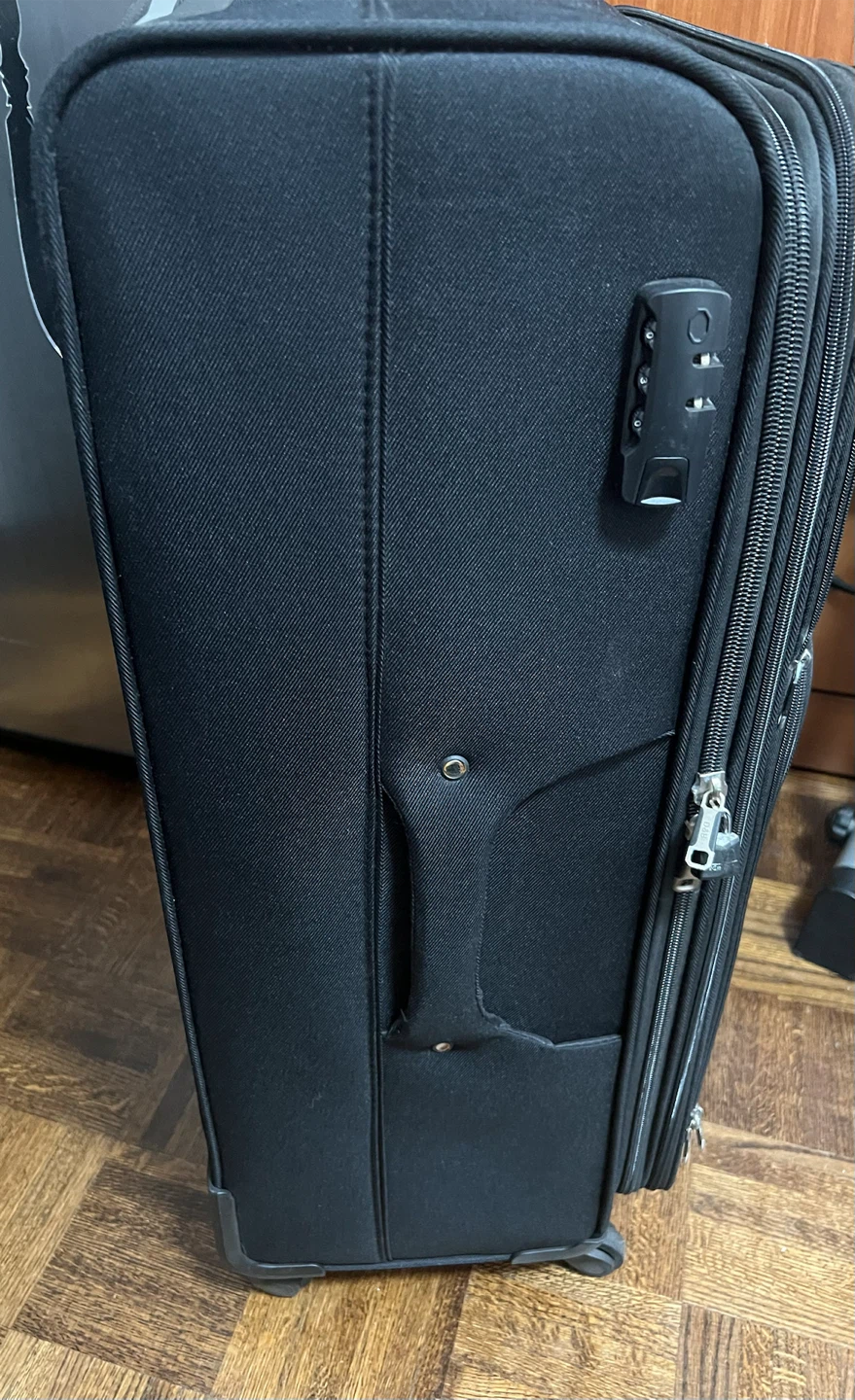 Black Suitcase with Combination Lock - photo 3