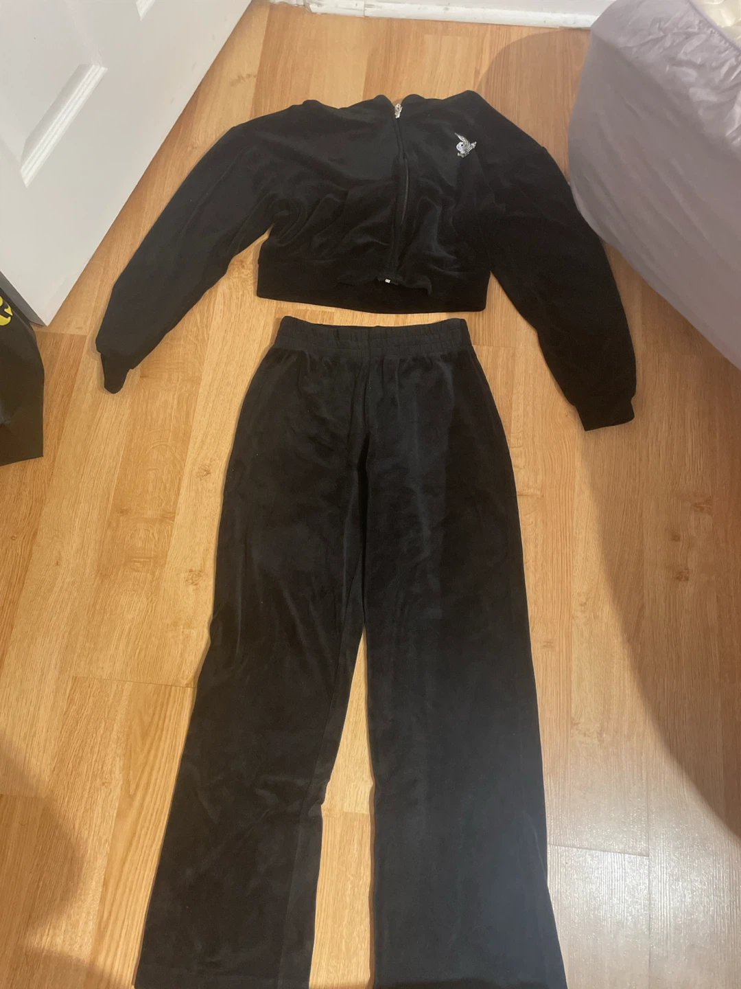 Playboy Angel Velour Tracksuit Set