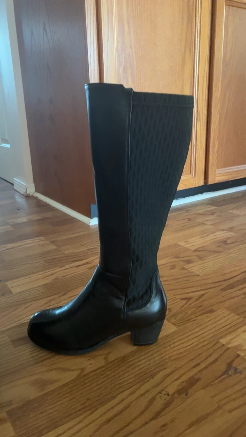 Black Knee-High Boots - photo 2